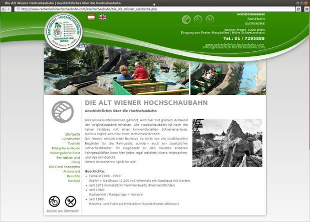 Webseite Zwergerlbahn