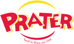 Logo des Wiener Praterverbands mit rotem Prater-Schriftzug
