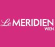 Animierter Le-Méridien-Banner mit Hotelzimmer und Badezimmer