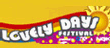 Animierter Banner für das Lovely Days Festival in Wiesen