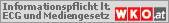 Hinweis zur Impressumspflicht nach ECG und Mediengesetz mit Logo der Wirtschaftskammer Österreich