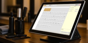 Friseur-Registrierkasse