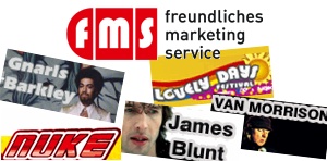 Musikbanner für FM-Service